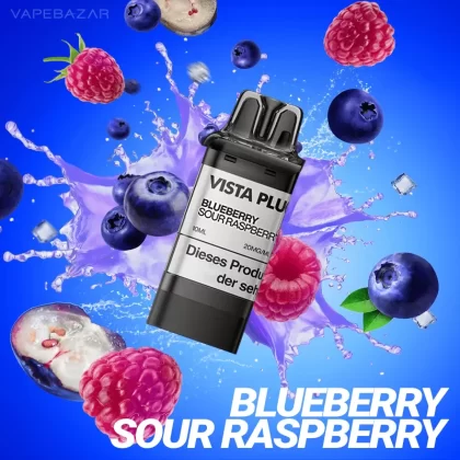 Vozol Vista Plug EZ Pod Set – Blueberry Sour Raspberry