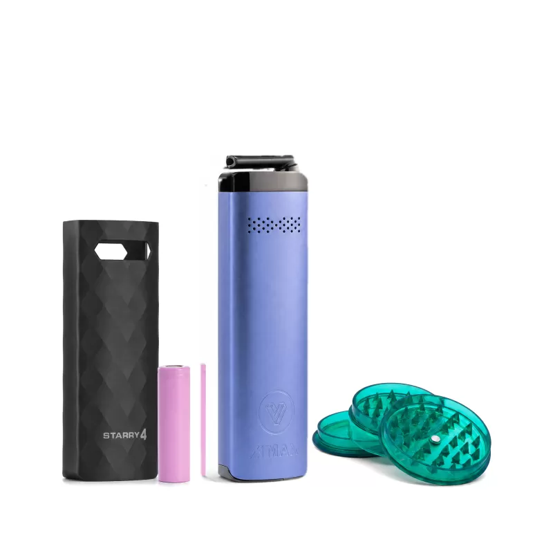 POTV XMAX Starry V4 Starter Vaporizer Kit - Purple - Image 2