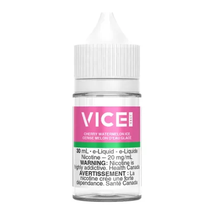 Vice Salt Nic E-Liquid - Cherry Watermelon Ice 30ml - 20mg/ml