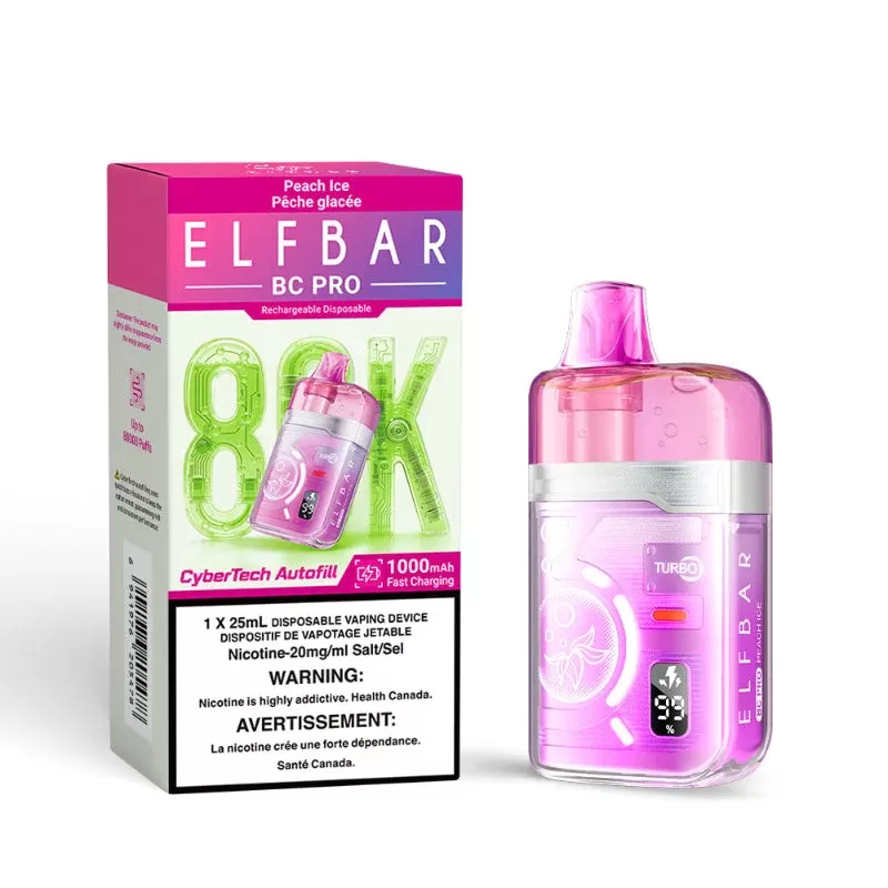 Elf Bar BC Pro 80K Disposable Vape – Peach Ice