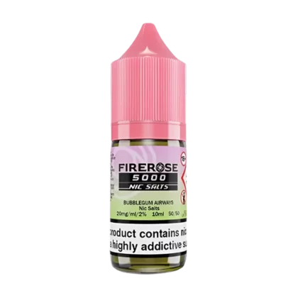 Bubblegum Airways Nic Salt by ELUX Firerose - 10mg - Vape Product