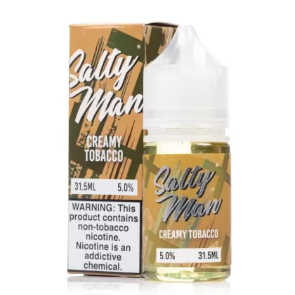 Creamy Tobacco – Salty Man – 31.5mL