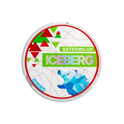 Iceberg Watermelon Nicotine Pouches - Strength#20mg (6A3FCB)