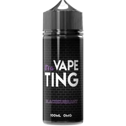 It’s A Vape Ting 100ml Shortfill - Flavour#Blackcurrant>Menthol>Ice Cold Grape>Very Very Berry>Very Berry Dragon>Ice Cold Lemon>Ice Cold Orange>Banana>Blackberry Cool>Blackcurrant Lemon>Blue