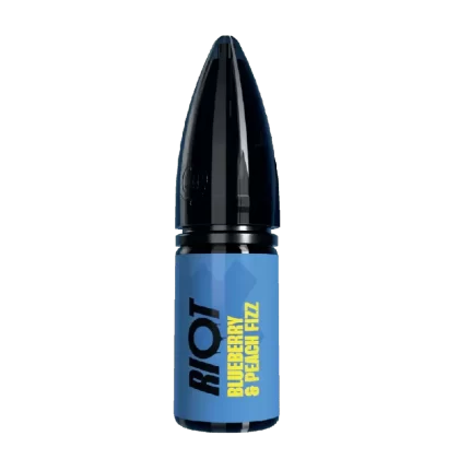 Riot X Nic Salt E-Liquid Blueberry & Peach Fizz - Nicotine Strength#20mg>10mg>5mg