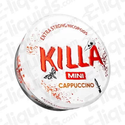Mini Cappuccino Nicotine Pouches by Killa
