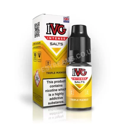 IVG Intense Triple Mango Nic Salt E-Liquid - Vapestreams Co