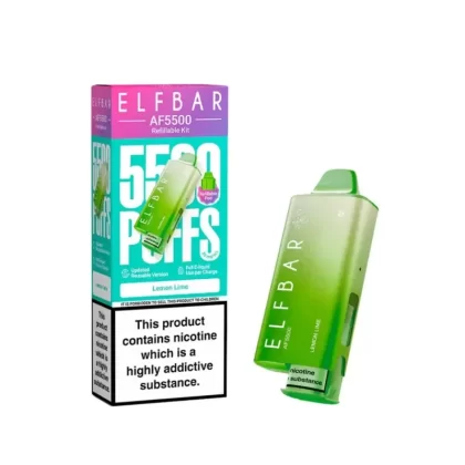 Elf Bar AF5500 Prefilled Kit Lemon Lime - Strength#20mg