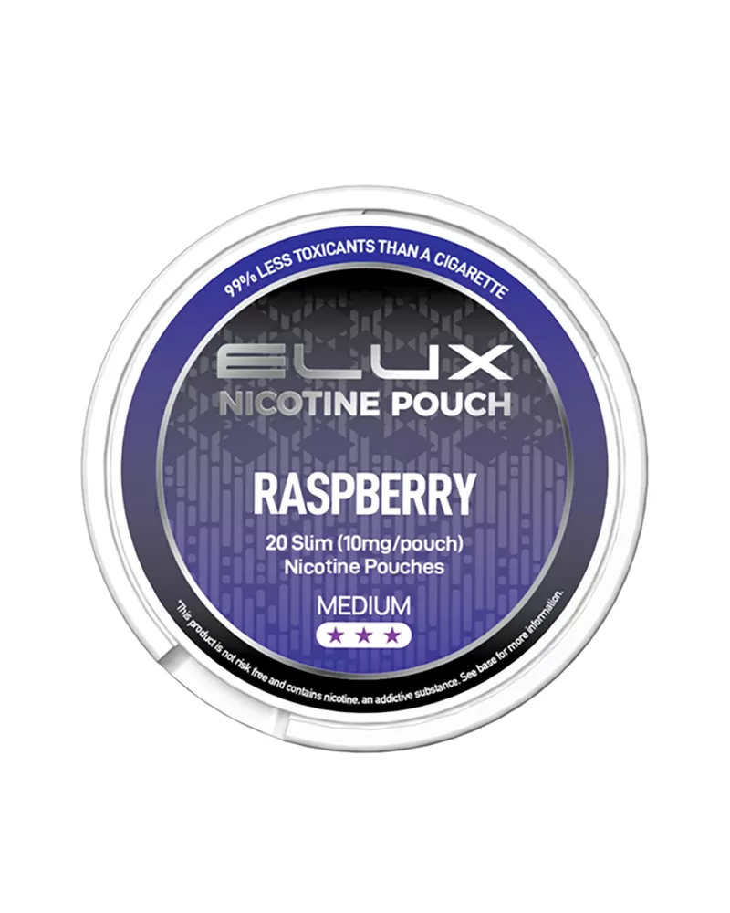 Elux Raspberry Nic Pouches - Image 2