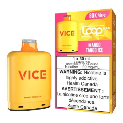 STLTH Loop Max x Vice E-Liquid Pod Pack - Mango Tango Ice 30ml - 20mg/ml