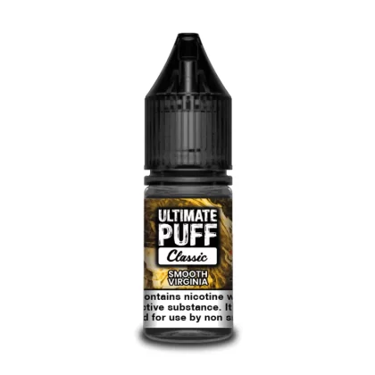 Ultimate Puff Classic Smooth Virginia 10ml Vape Juice - 10 Pack - Strength 6mg