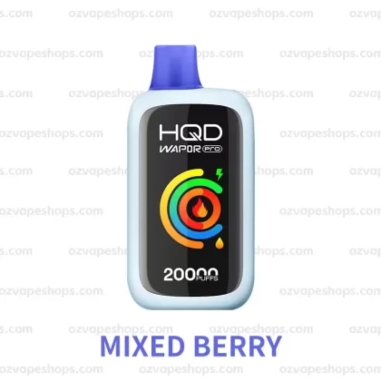 HQD Cuive Slick 20000 – Mixed Berry - Ozvapeone (C97E9E)