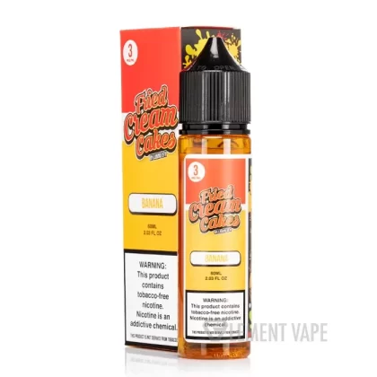 Banana Fried Cream Cakes Synthetic – Liquid EFX – 60mL