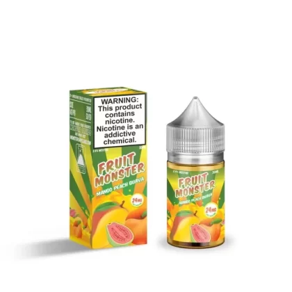 Fruit Monster Salt Mango Peach Guava eJuice - Vape Product; Vape Product, Vape Product; Monster Vape Labs