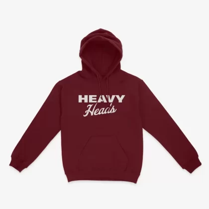 Stacked Hoodie (Maroon) - Size#Medium>Large>X-Large>XXL