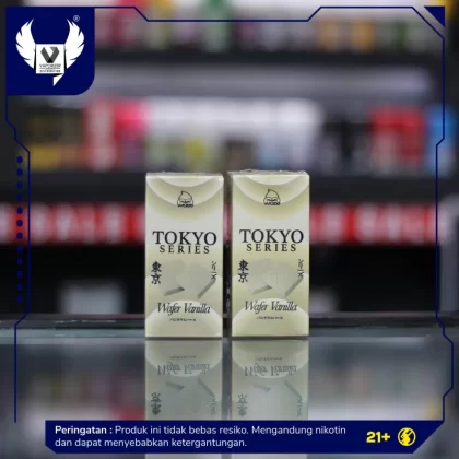 TOKYO WAFER VANILLA FREEBASE 60ML - Vaporizerjakarta