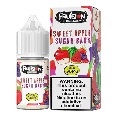 Sweet Apple Sugar Baby by Fruision E-Juice (30mL)(Salts)