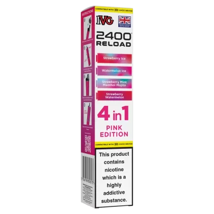 Pink Edition IVG 2400 Refill Pods - Vapeshop Co