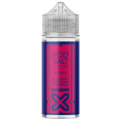 POD SALT NEXUS BLUEBERRY BLACKBERRY LEMONADE 100ML SHORTFILL E-LIQUID - Ecigpremium