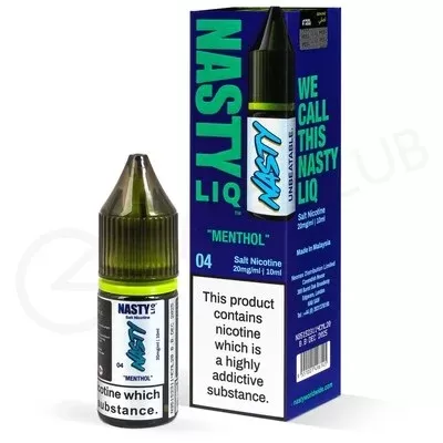 Menthol Nic Salt E-Liquid by Nasty Liq - Ecigpremium