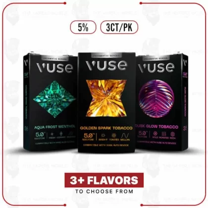 Vuse Prismatic Series Pods 5.0% – 3CT PK - Thevapersworld