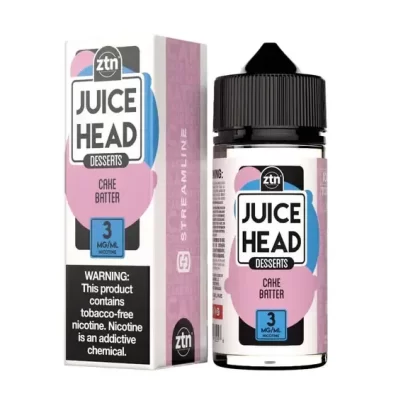 Juice Head Cake Batter Vape e-Liquid 100mL - Vape Product, Vape Product
