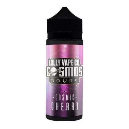 COSMIC CHERRY E LIQUID BY LOLLY VAPE CO – COSMOS SOURS 100ML 80VG