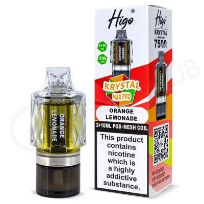 Orange Lemonade Higo Krystal Max Refill Pod