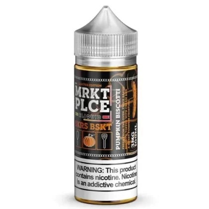 MRKTPLCE BKRS BSKT Pumpkin Biscotti 100ml E-Juice