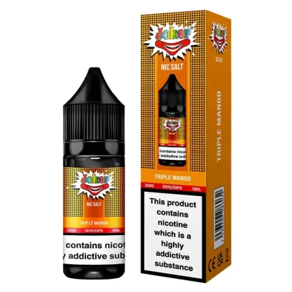 Joker Triple Mango Nic Salt Vape Juice 10ml