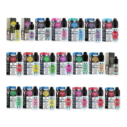 Dinner Lady E-Liquid Nic Salts - 10 Pack - Lemon Sherbat / 20mg