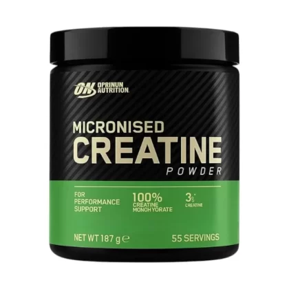 Optimum Nutrition Micronised Creatine Powder 187g (Unflavoured)