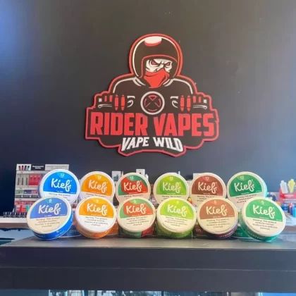 KIEF NICOTINE POUCHES - Nicotine#6MG>12MG~FLAVORS#SPEARMINT>FRESH CITRUS>BERRY MIX>GREEN APPLE>WATERMELON>ICED MINT