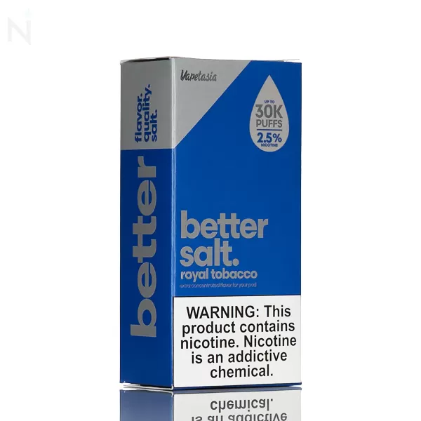 Vapetasia Bettersalt Salt - Royal Tobacco - 30ml - Image 3
