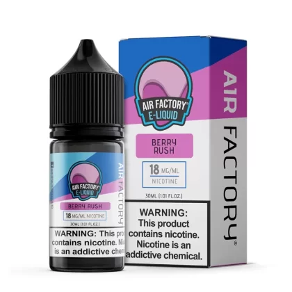 Air Factory Salt Berry Rush eJuice - Vape Product; Vape Product, Vape Product (37F24A) (37F24A)