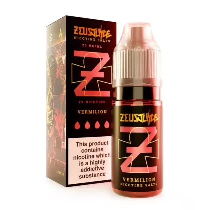 Vermilion Nic Salt By Zeus Juice