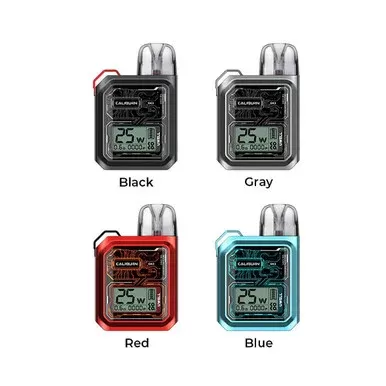 Uwell Caliburn GK3 Pod System - Colors#Black>Silver>Red>Blue>CMF Pitch Black>CMF Gunmetal>CMF Graphite>CMF Crimson