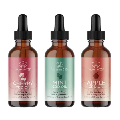Supreme CBD Broad Spectrum CBD Oil 1000mg 30ml