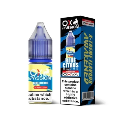 Ox Passion Blue Citrus Nic Salts By Oxva