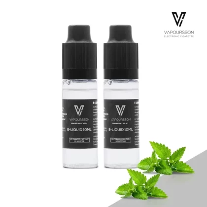 Vapoursson e-Liquid – Spearmint 0mg 10ml Bottle x 2 Pack | Cigee
