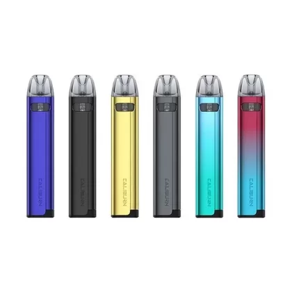 Uwell Caliburn A2S 15W Pod Starter Kit - Color#Black>Blue>Gold>Gradient>Gray>Purple