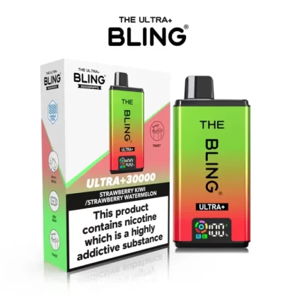 The Crystal Bling Ultra Plus 30K Prefilled Pod Kit - Blueberry Strawberry Blackberry/Blueberry Cherry Cranberry