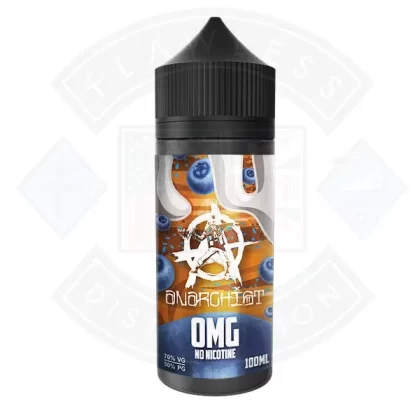 Anarchist Blueberry Cinnamon 0mg 100ml Shortfill - Eliquidsupply