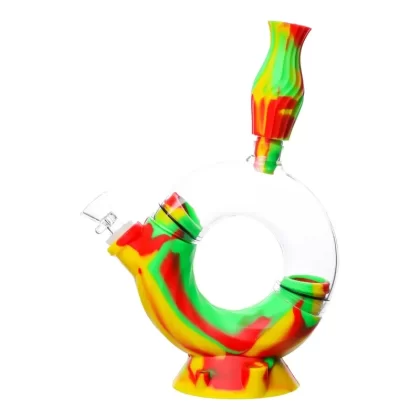 Ooze Echo 4-in-1 Silicone Water Pipe n Nectar Collector – 11in