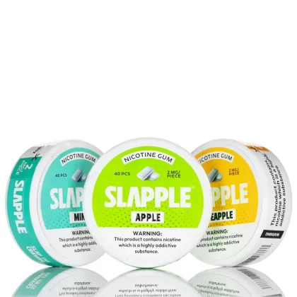 Slapple Nicotine Gum - 40ct - Pineapple - 2mg