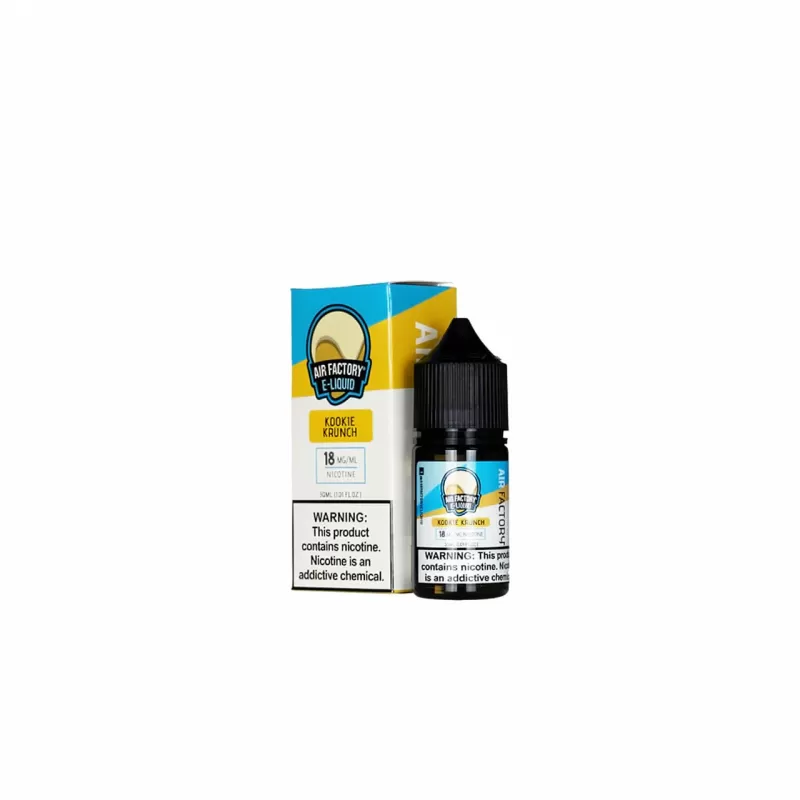 Air Factory Salt – Kookie Krunch – 30ml 70/30 VG/PG E-liquid