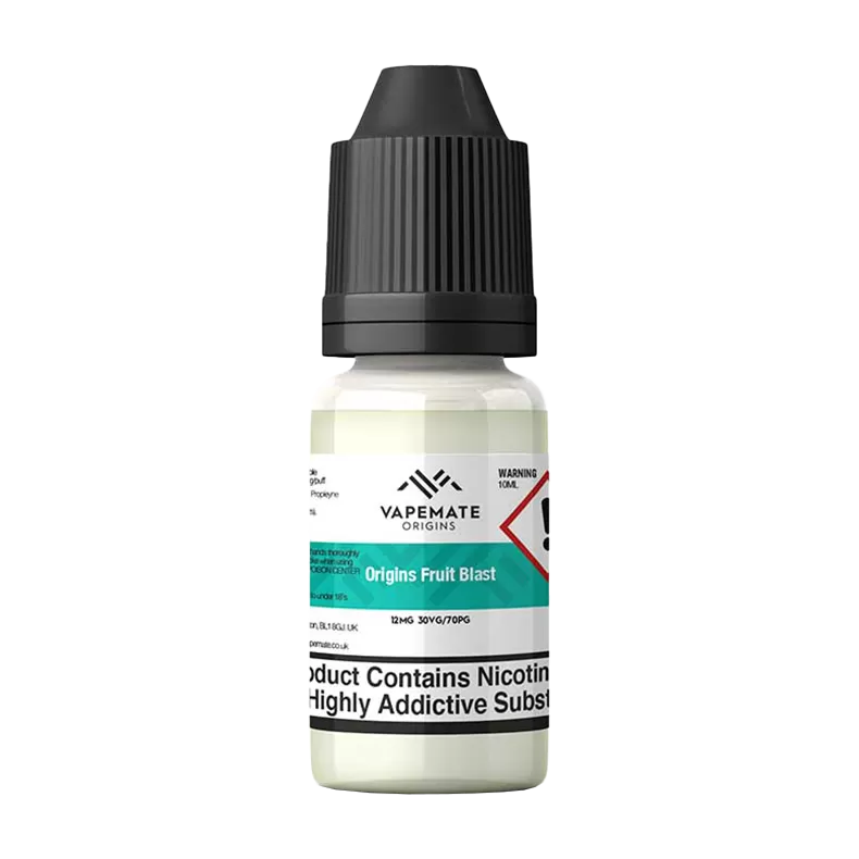 Vapemate Origins Fruit Blast 10ml - 6mg - Vape Product