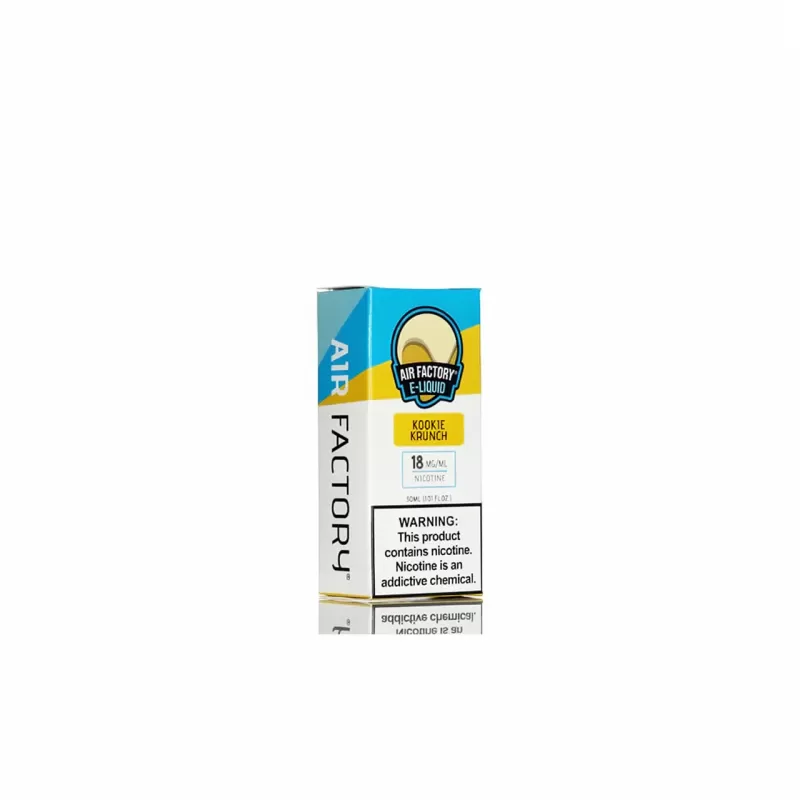 Air Factory Salt – Kookie Krunch – 30ml 70/30 VG/PG E-liquid - Image 3