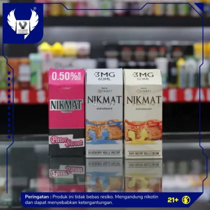 NIKMAT FREEBASE - 12 mg / 6 mg / 9 mg / 60 ml