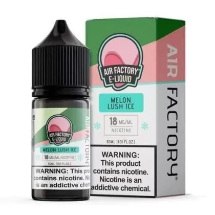 Air Factory Salt Melon Lush Ice eJuice - Vape Product; Vape Product, Vape Product (1BD9AF)
